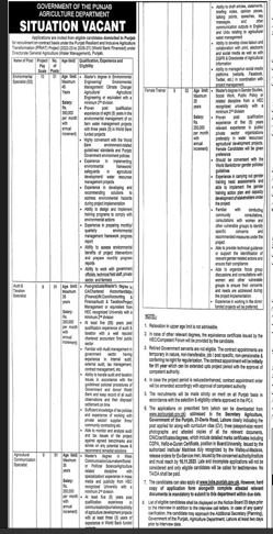 Specialist Jobs at Agriculture Department November 2023