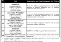 Al-Karam International Institute, Bhera Faculty Jobs December 2023 - Online Apply