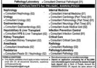 Pakistan Kidney and Liver Institute and Research Center (PKLI&RC) Lahore Doctor's Job December 2023