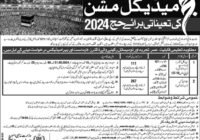 Hajj Medical Officer Mission Jobs 2024