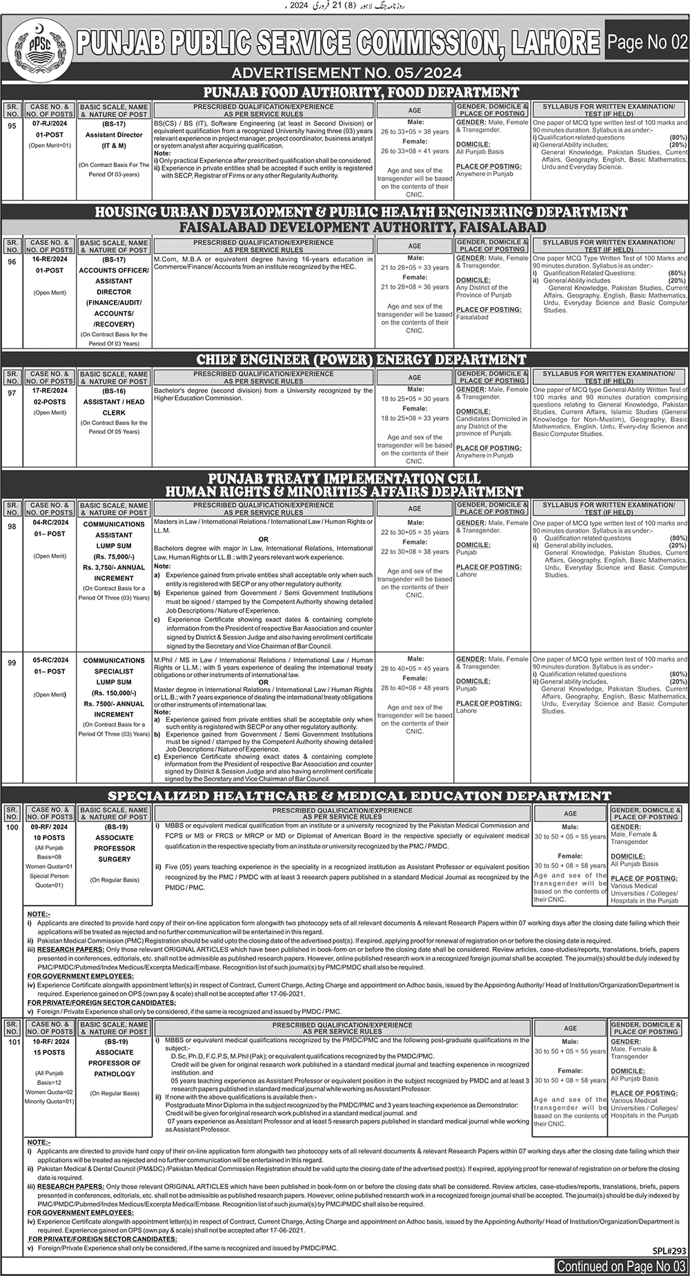 Punjab Public Service Commission Jobs, 2024 Apply Online (ppsc.gop.pk)