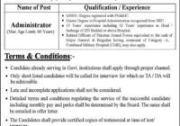 Administrator Opportunity General Hospital Rawalpindi 2024