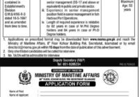 Managing Director Ministry of Maritime Affairs Opportunity 2024