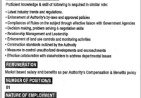GOP-Ravi Urban Development Authority Executive Director Jobs 2024
