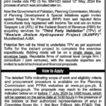 Firm Hiring Consultant M/O Planning Commission 2024