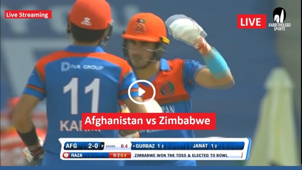 Afghanistan vs Zimbabwe